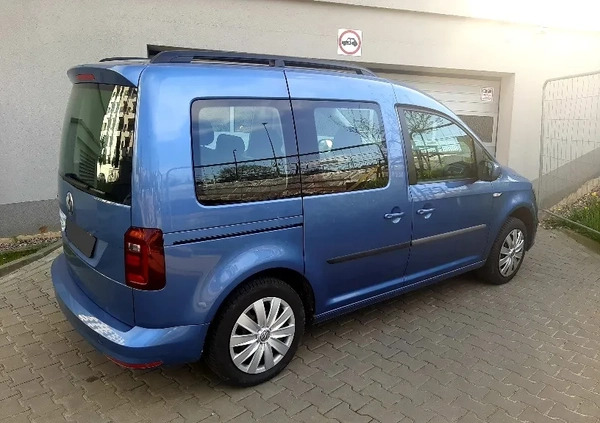 Volkswagen Caddy cena 93900 przebieg: 129500, rok produkcji 2019 z Sulejów małe 379